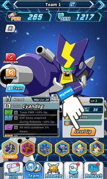 Nâng cấp Medabots