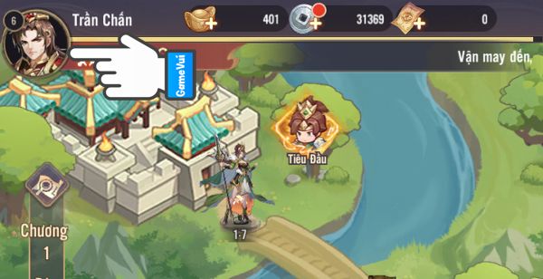 Chạm vào ảnh đại diện