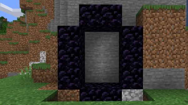 Cách sử dụng Cổng Nether để vận chuyển dân làng