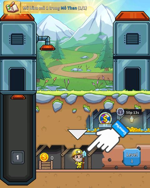 Chạm vào nhân vật