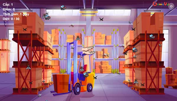 Chơi game Đập muỗi - GameVui