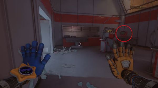 Vị trí cuộn băng VHS thứ 3 trong Poppy Playtime: Chương 5