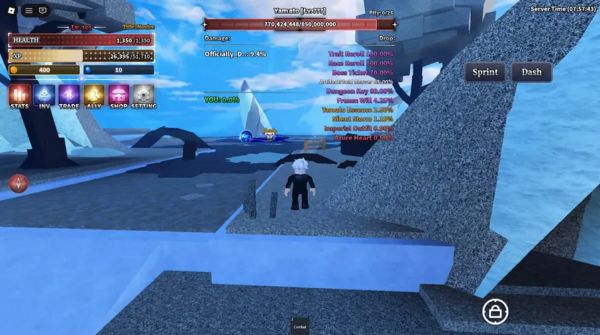 Địa điểm tìm thấy Yamato trong Sailor Piece