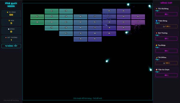 Thử sức với nhiều level cao hơn, khó khăn hơn