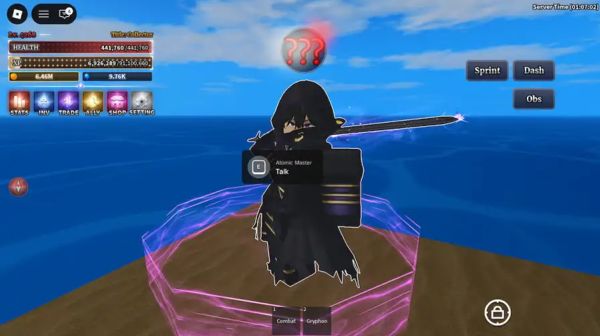 Cách mở khóa chiêu thức Atomic F trong Sailor Piece