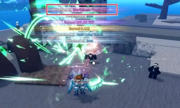 Địa điểm farm Worthiness Fragments trong Sailor Piece?