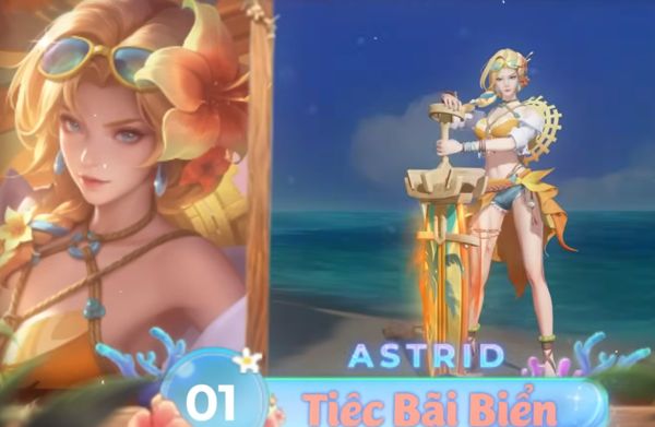 Astrid Tiệc bãi biển