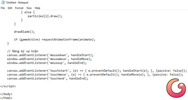 Lưu đoạn mã của Gemini vào Notepad