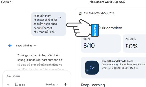 Thêm tính năng mới
