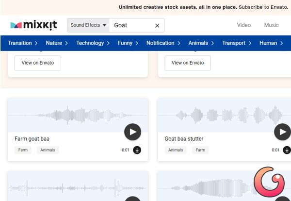 Tải 10 file âm thanh tiếng kêu con vật
