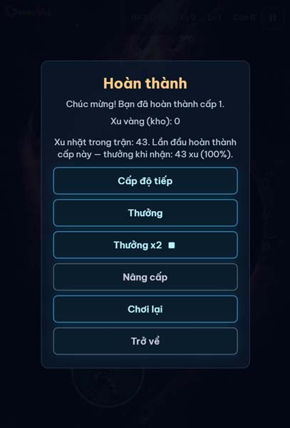 Vượt qua cấp độ