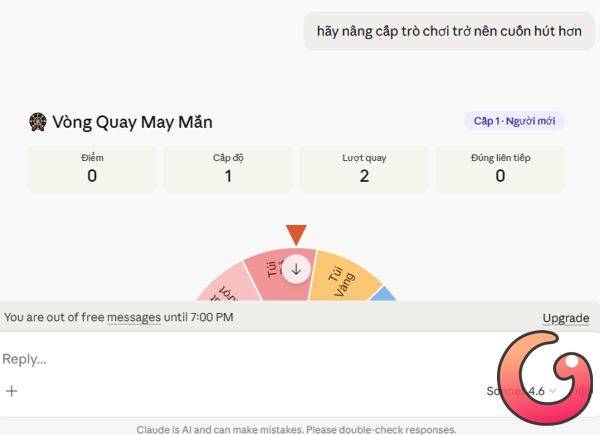 Nâng cấp hoặc sửa lỗi game