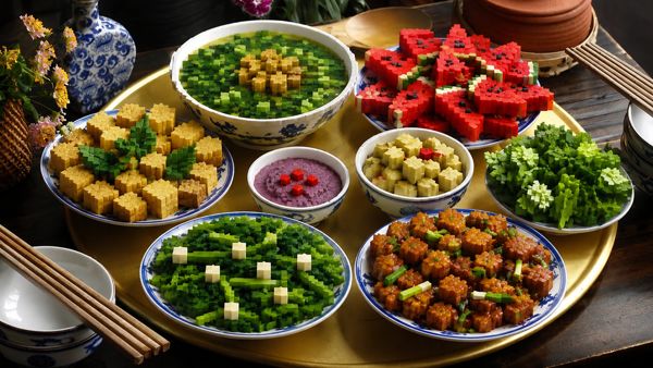 Ảnh đồ ăn phong cách Minecraft