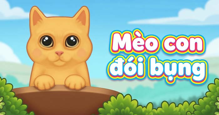 Mèo con đói bụng