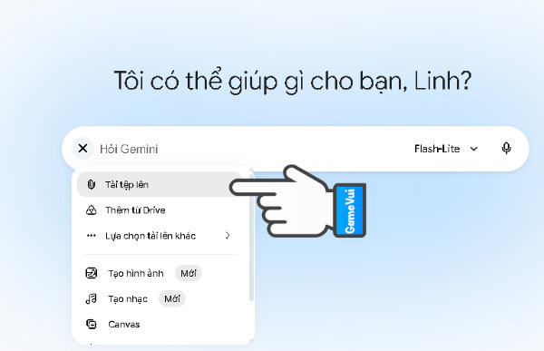 Tải tệp lên