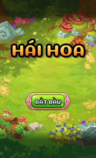 Chơi game Hái hoa - GameVui.vn