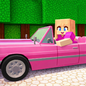 Minecraft ngôi nhà Barbie