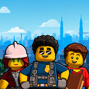 Xây nhà Lego