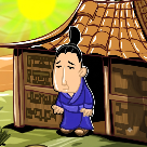 Chú khỉ buồn: Tượng vàng
