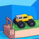 Minecraft ô tô địa hình