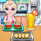 Elsa làm sushi