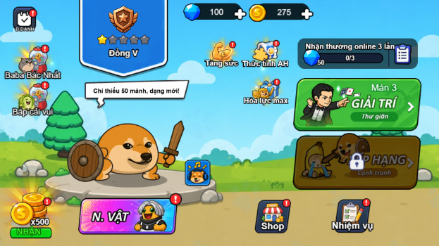 Chơi game Đấu trường online - GameVui,vn