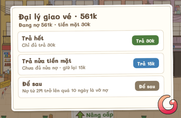 Thanh toán nợ