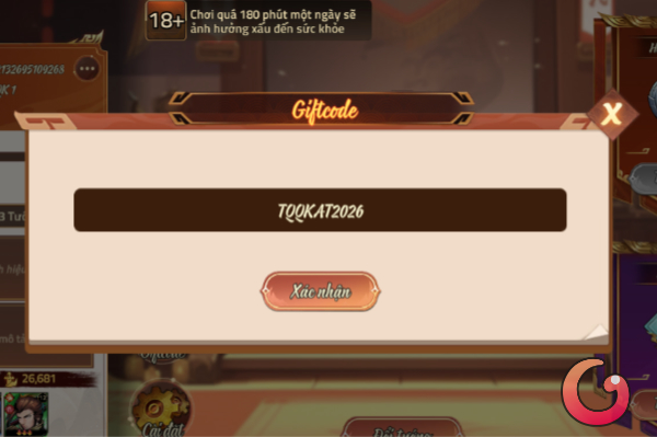 Nhập code