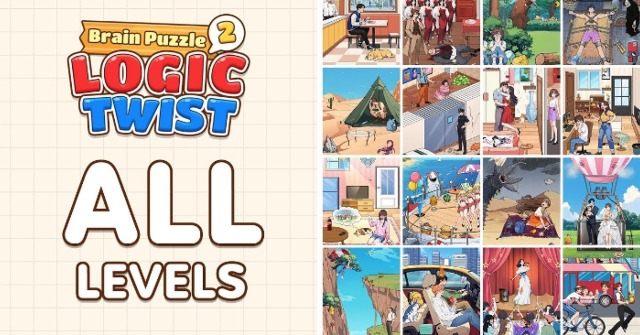 Gợi ý giải đố game Brain Puzzle 2: Logic Twist