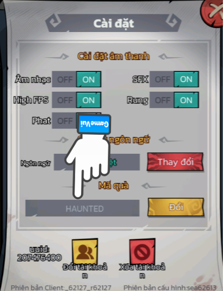 Đổi code